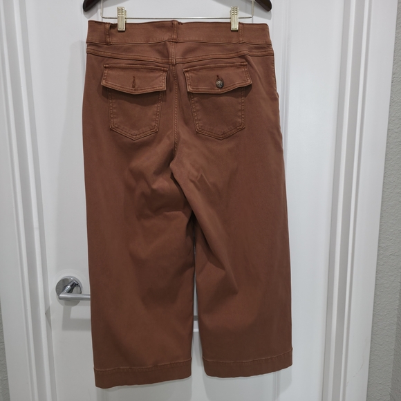SPANX Rust Cropped Pants - Picture 2 of 7